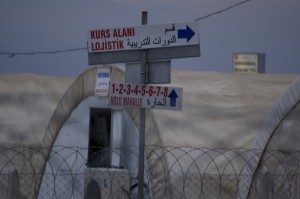 Flüchtlingslager in Kahramanmaraş.